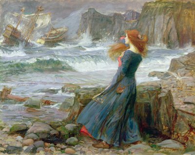 Miranda, 1916 by John William Waterhouse